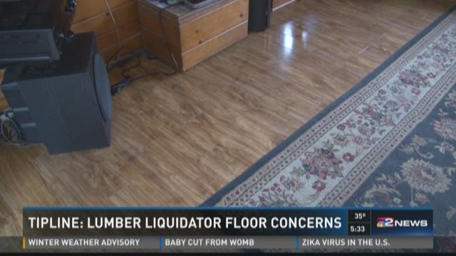 Tipline: Health Concerns on Lumber Liquidators Laminate Flooring