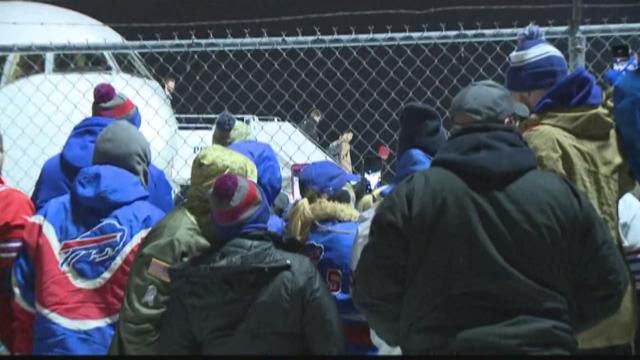 East Aurora Bills fan celebrates Halloween